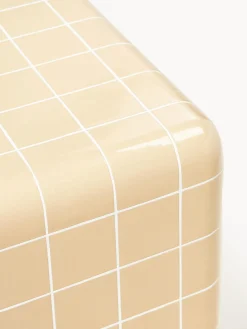 Mesa auxiliar de interior/exterior en look azulejo Doug