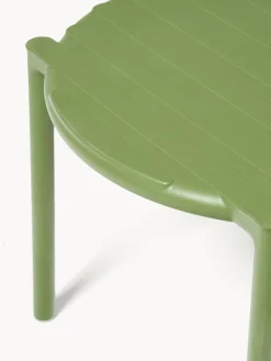 Mesa auxiliar de jardín apilable Doga
