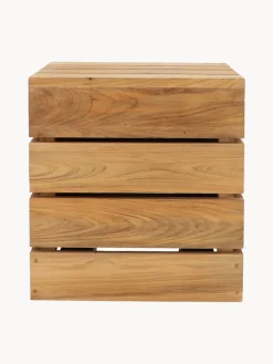 Mesa auxiliar de jardín de madera de teca Move