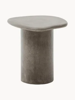 Mesa auxiliar de jardín de hormigón Macarella