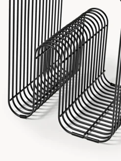 Mesa auxiliar de metal Curva