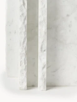 Mesa auxiliar en look mármol Selene