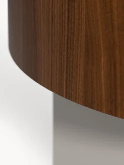 Mesa auxiliar ovalada Rylan