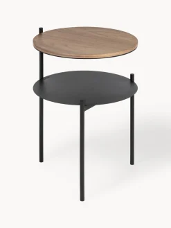 Mesa auxiliar redonda de madera Tu