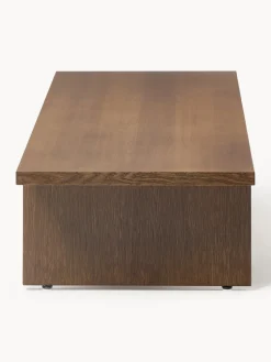 Mesa de centro baja de madera Dako