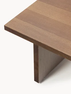 Mesa de centro baja de madera Dako