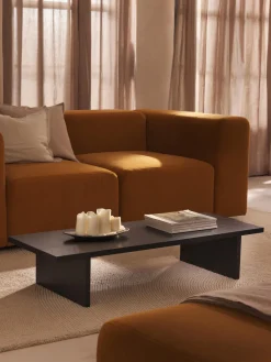 Mesa de centro baja de madera Dako