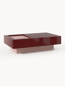 Mesa de centro con espacio de almacenamiento Alessa, 120 cm