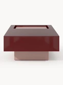 Mesa de centro con espacio de almacenamiento Alessa, 120 cm