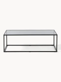 Mesa de centro con tablero de vidrio Maya