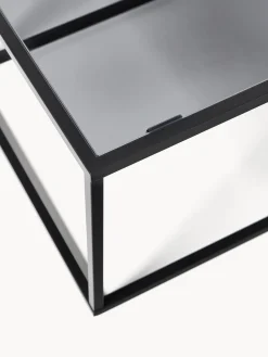 Mesa de centro con tablero de vidrio Maya