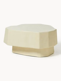 Mesa de centro de hormigón en forma orgánica Staffa