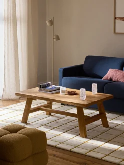 Mesa de centro de madera de teca Lawas