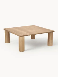 Mesa de centro de madera de roble Didi