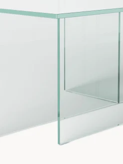 Mesa de centro de vidrio Anouk, 102 cm