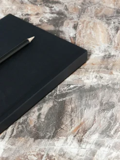 Mesa de centro en look mármol Lesley