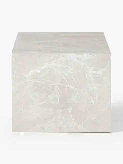 Mesa de centro en look travertino Lesley