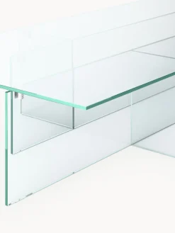 Mesa de centro grande de vidrio Anouk, 160 cm