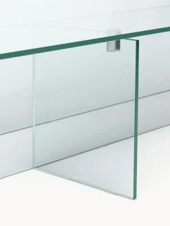 Mesa de centro grande de vidrio Anouk, 160 cm