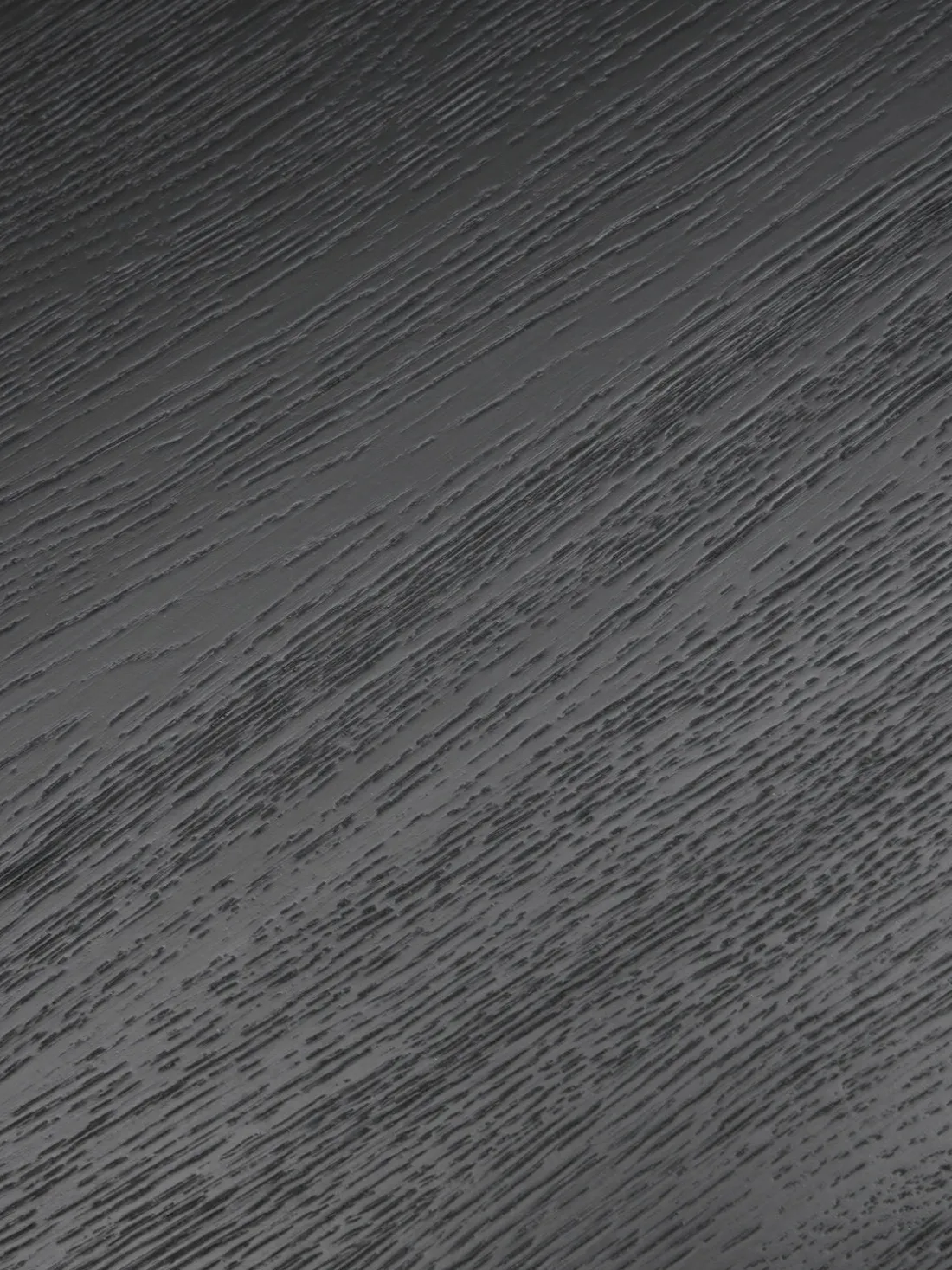 Mesa de centro grande de madera de roble con forma orgánica Didi