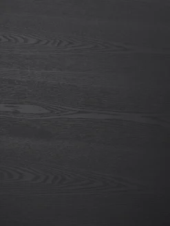 Mesa de centro grande redonda de madera Dan