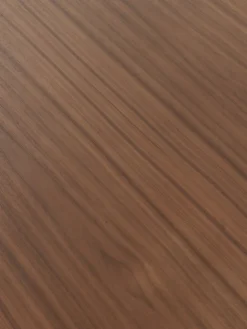 Mesa de centro grande redonda de madera Dan