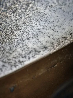 Mesa de centro ovalada artesanal Rota