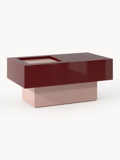 Mesa de centro rectangular con espacio de almacenamiento Alessa