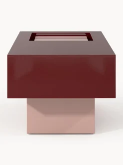 Mesa de centro rectangular con espacio de almacenamiento Alessa