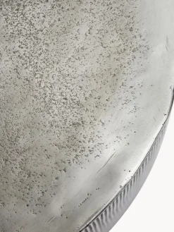 Mesa de centro redonda con efecto envejecido Rota