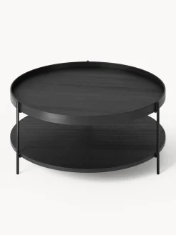 Mesa de centro redonda de madera Renee