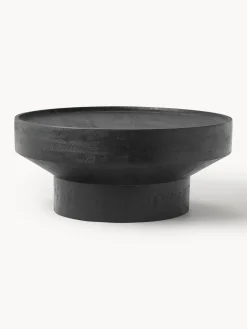 Mesa de centro redonda de madera de mango Benno