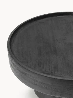 Mesa de centro redonda de madera de mango Benno