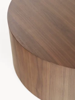 Mesa de centro redonda de madera Dan