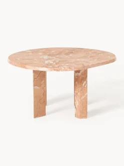 Mesa de centro redonda de mármol Taula