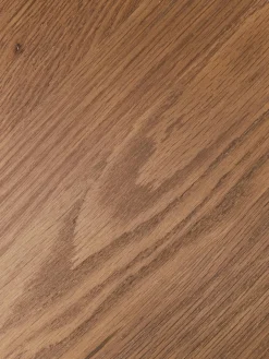 Mesa de centro redonda de madera de roble Didi