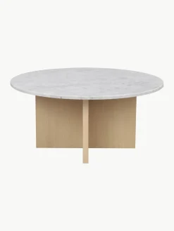 Mesa de centro redonda de mármol Brooksville