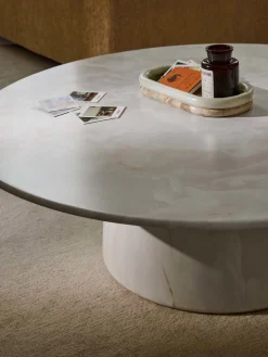 Mesa de centro redonda grande Jael