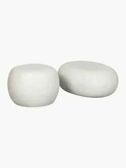 Mesa de centro redonda para exterior Pebble