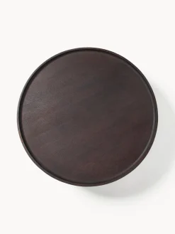 Mesa de centro redonda XL de madera de mango Benno