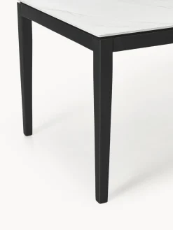 Mesa de comedor con tablero en look mármol Jackson, tamaños diferentes