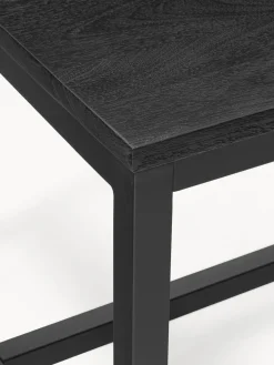 Mesa de comedor de madera de mango Raw