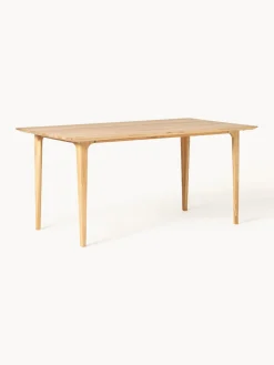 Mesa de comedor de madera de roble maciza Archie, tamaños diferentes