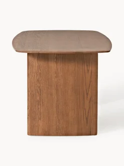Mesa de comedor de madera de roble Chandler, tamaños diferentes