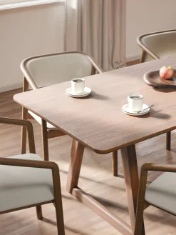 Mesa de comedor de madera de roble Nik, tamaños diferentes