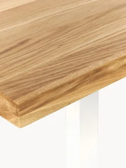 Mesa de comedor de madera de roble Oliver, tamaños diferentes
