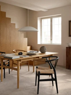 Mesa de comedor de madera de roble CH327, tamaños diferentes