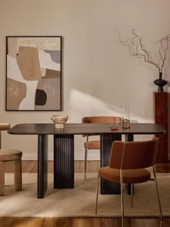 Mesa de comedor de madera de roble Jolka, tamaños diferentes