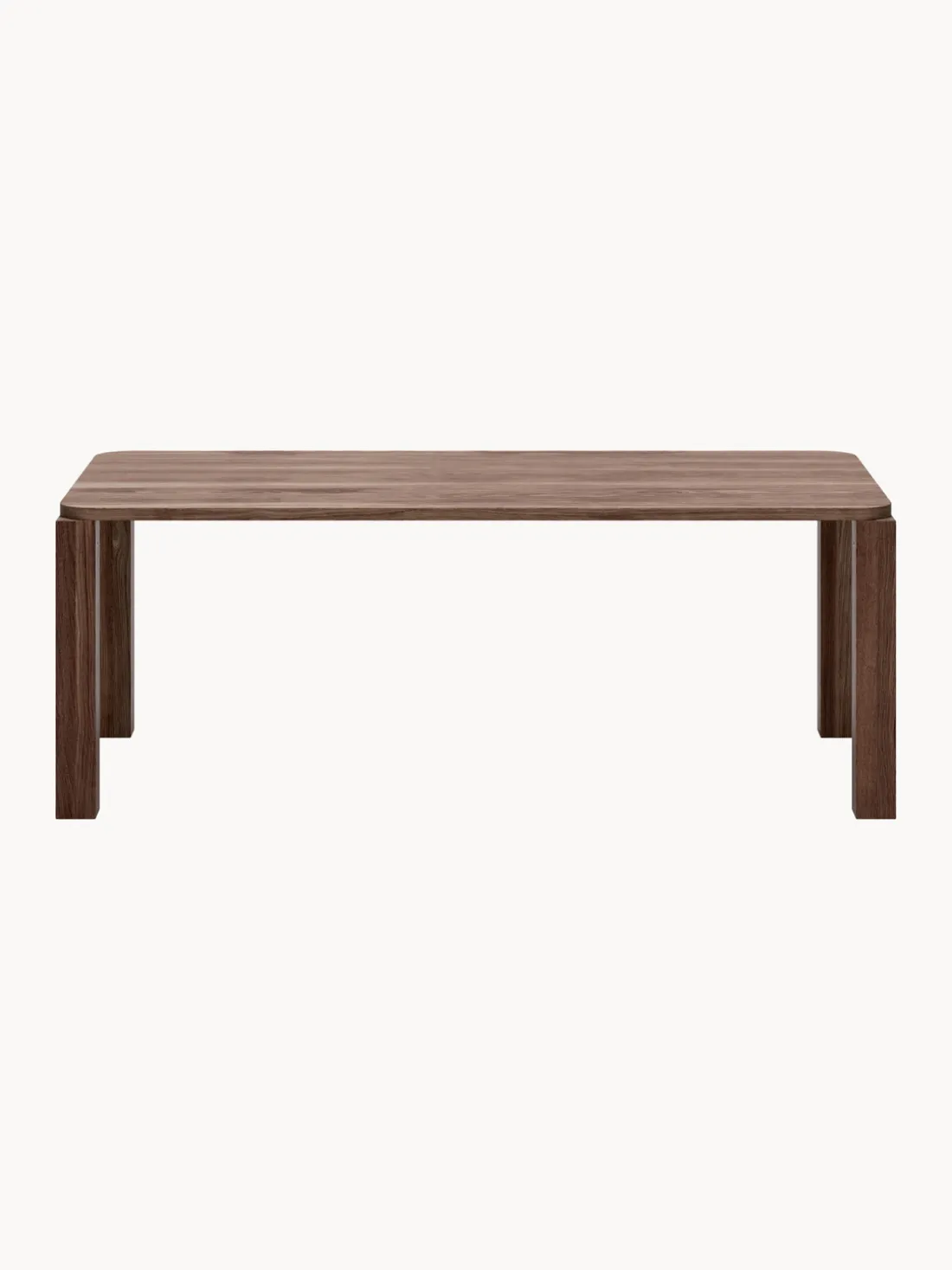 Mesa de comedor de madera de roble Atlas, tamaños diferentes