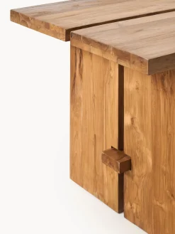 Mesa de comedor de teca Hugo, tamaños diferentes